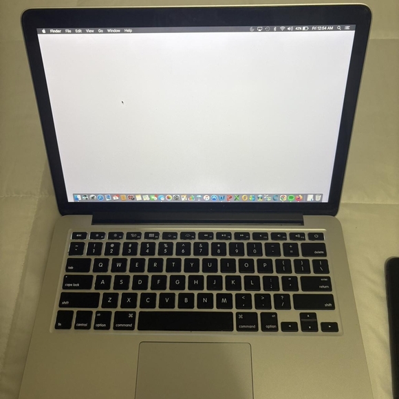 Apple MacBook - Silver and Black